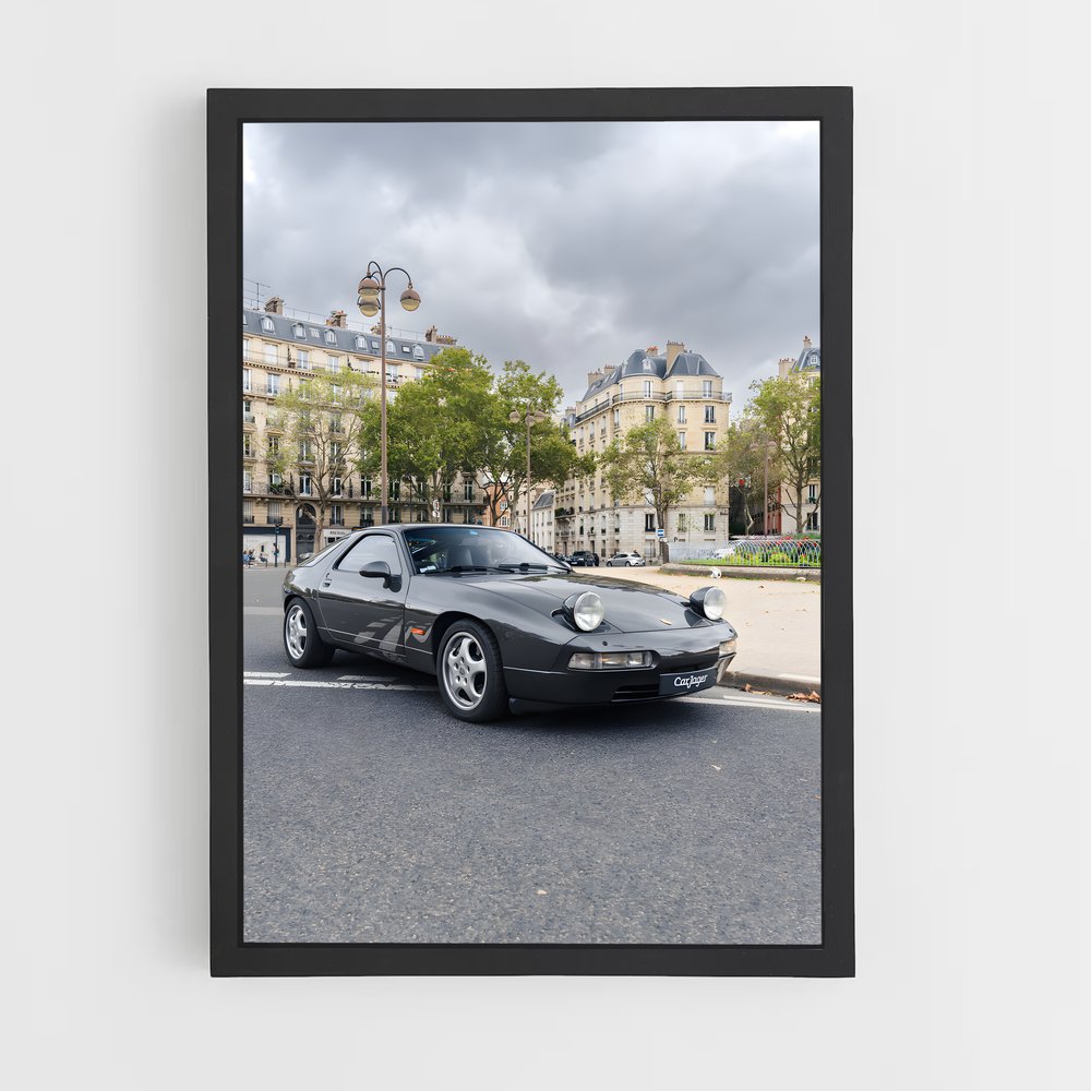 Poster étonnant GTS – affiche Porsche (vue 2)